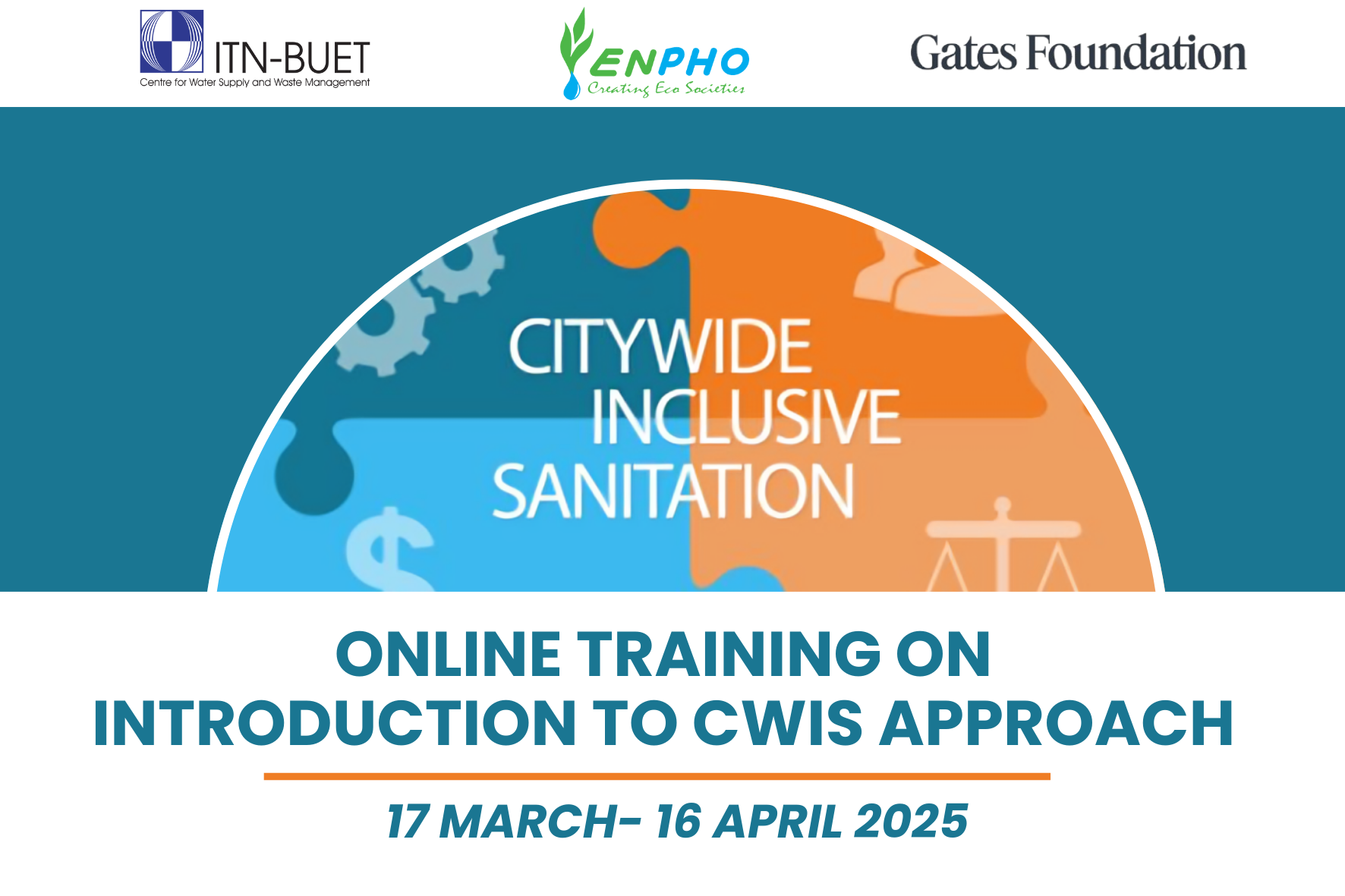 Online Training on Introduction to Citywide Inclusive Sanitation Approach