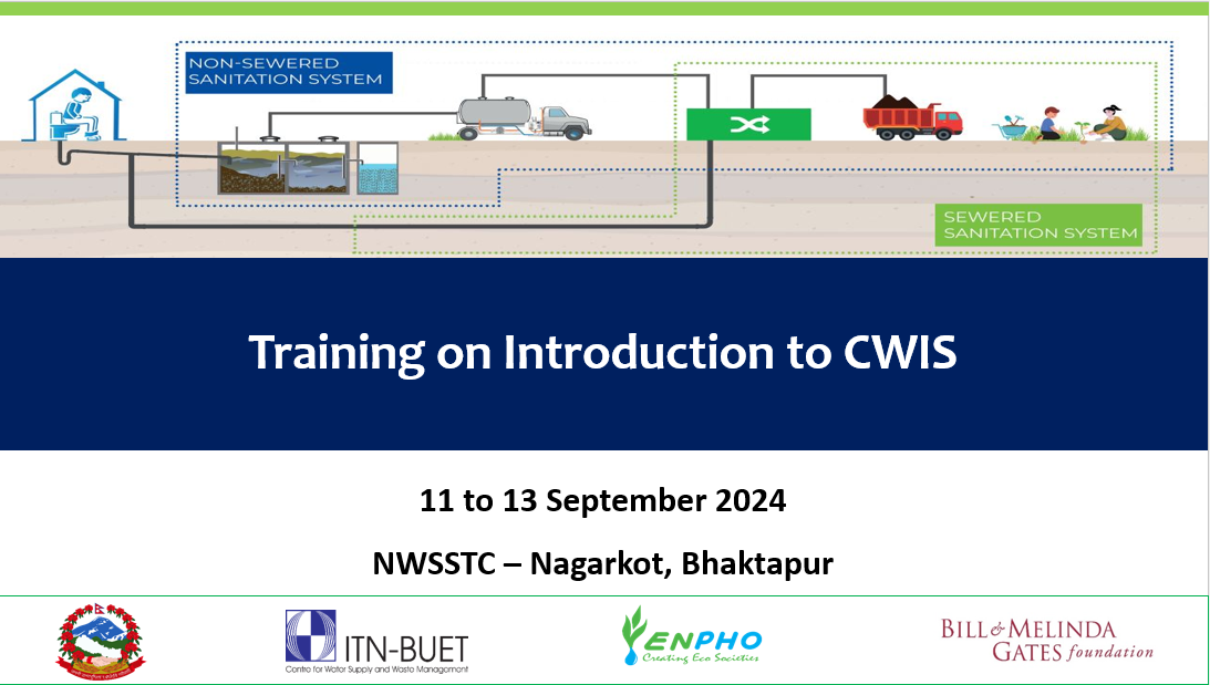 Introduction to Citywide Inclusive Sanitation Approach (Intro-to-CWIS Approach) Training