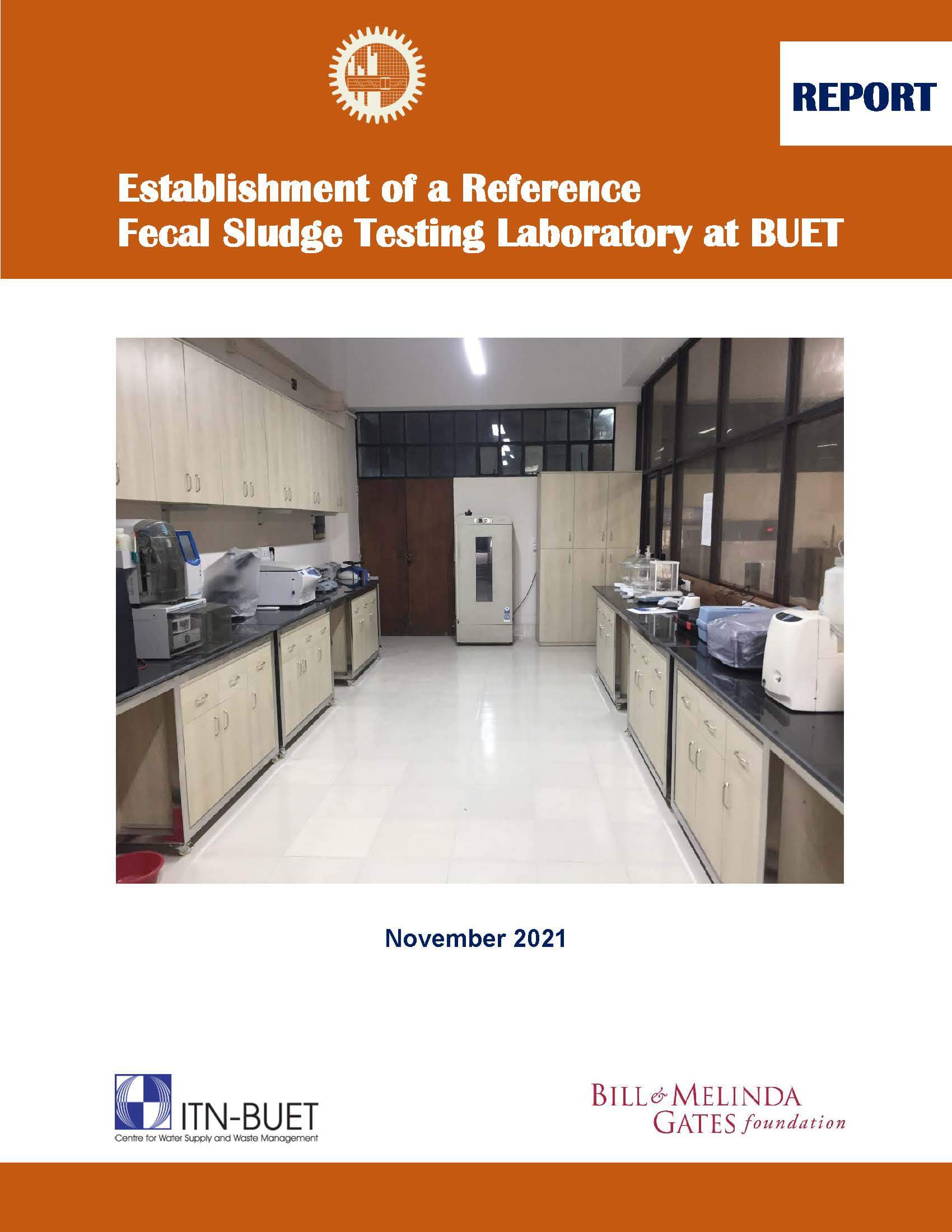 Establishment of a Reference Fecal Sludge Testing Laboratory at BUET