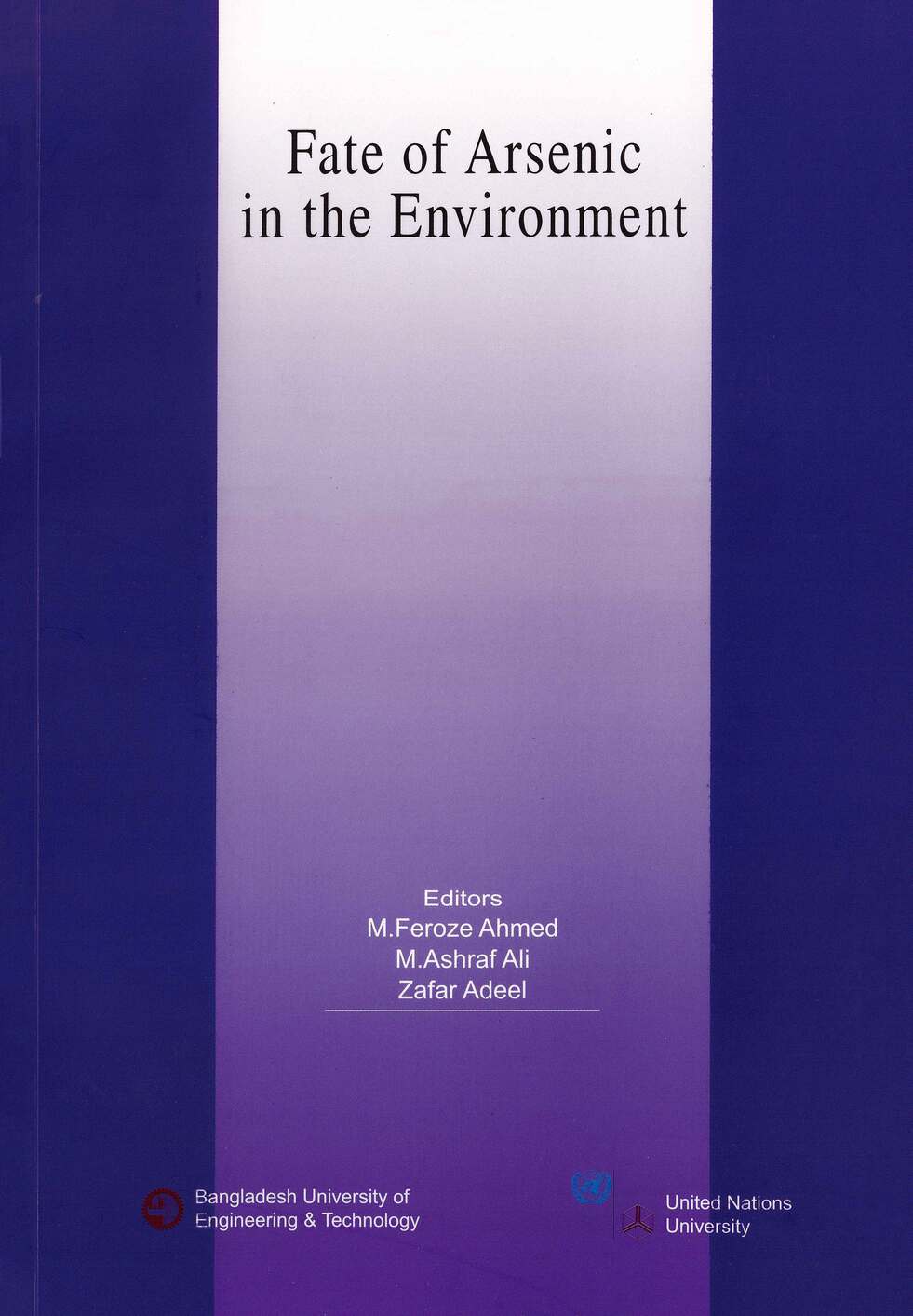 Fate of Arsenic in the Environment