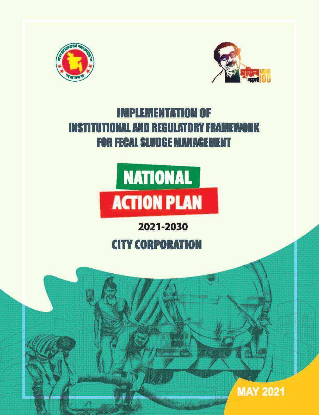 National Action Plan for Implementation of Institutional and Regulatory Framework (IRF) for Fecal Sludge Management for City Corporation
