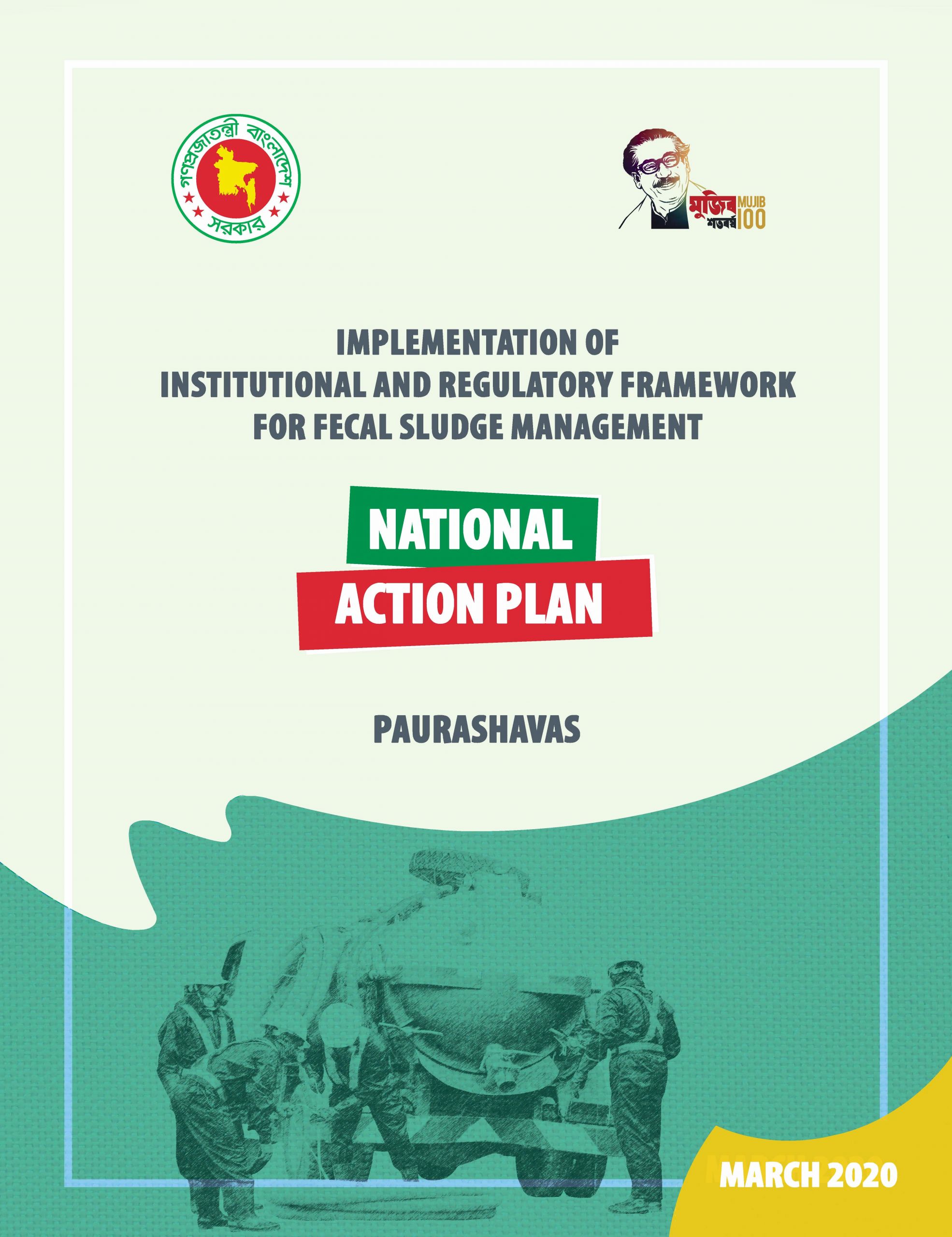 National Action Plan for Implementation of Institutional and Regulatory Framework (IRF) for Fecal Sludge Management for Paurashava