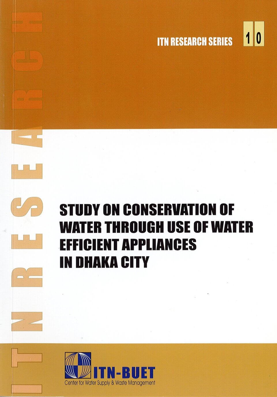 Study on Conservation of Water through the Use of Water-Efficient Appliances in Dhaka City