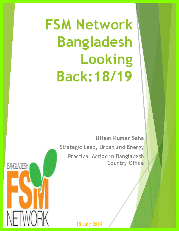 FSM Network Bangladesh Looking Back: 2018/2019
